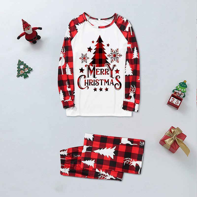 Festive Plaid Stitching Christmas Wear Parent - Child Leisure Wear Set – Cozy Family Homewear - MRC STOREChristmasMy StoreFestive Plaid Stitching Christmas Wear Parent - Child Leisure Wear Set – Cozy Family Homewear - MRC STOREMRC STORECJYD192554029CX889RedDad 2XL