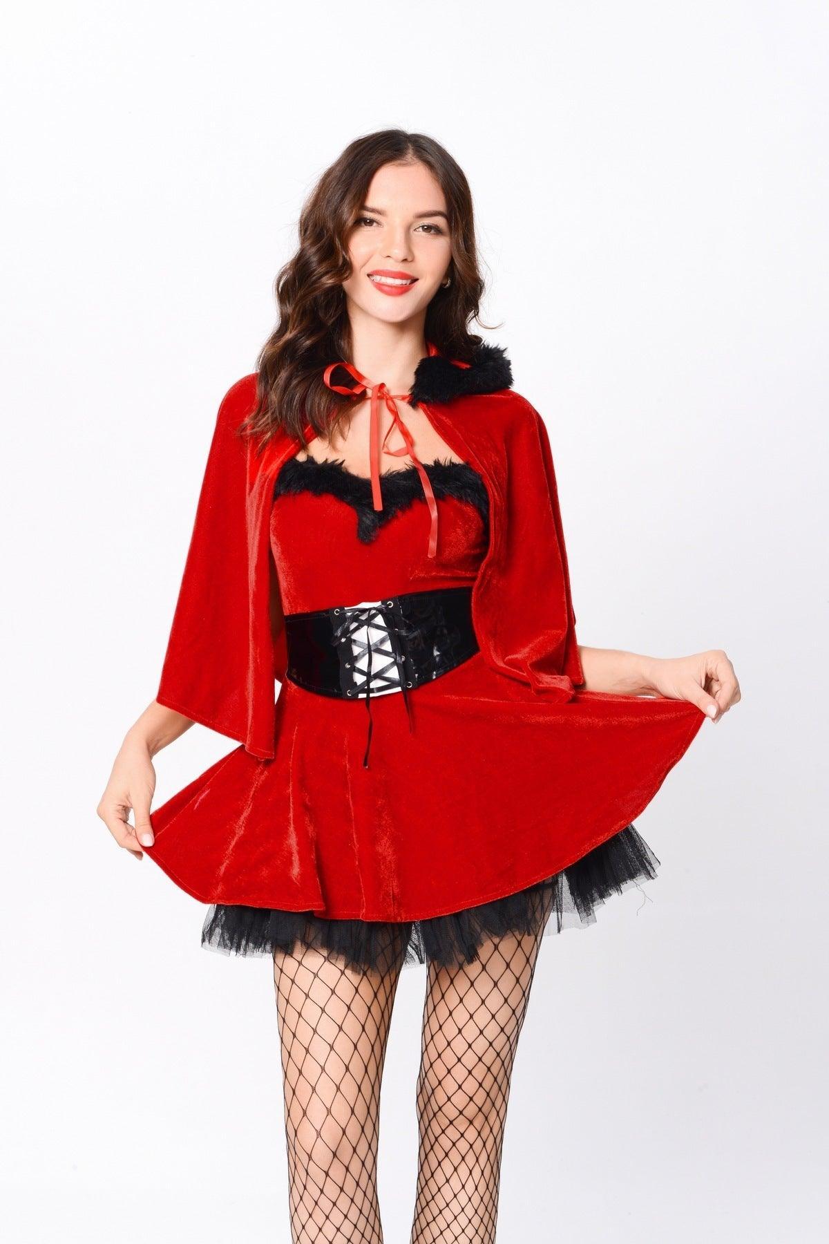 Christmas Costume Set – Women's Corduroy Cosplay Outfit - MRC STOREChristmasMy StoreChristmas Costume Set – Women's Corduroy Cosplay Outfit - MRC STOREMRC STORECJFY185812401AZRedFree Size