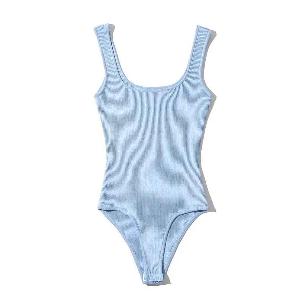 Knitted Vest Jumpsuit - MRC STOREclothesMy StoreKnitted Vest JumpsuitMRC STORECJTZ209317703CXBlueFree Size