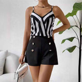 Striped Summer Set - MRC STOREclothesMy StoreStriped Summer SetMRC STORECJLS209217003CXShorts And SuspendersL
