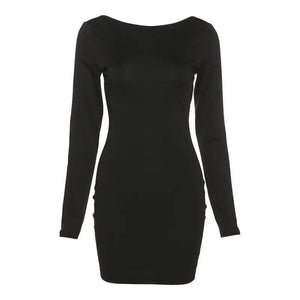 Chic Hollow Hip Dress - MRC STOREDressMy StoreChic Hollow Hip Skirt - MRC STOREMRC STORECJLY208999403CXBlackL