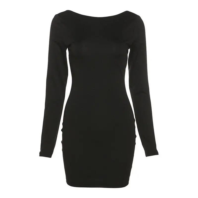 Chic Hollow Hip Dress - MRC STOREDressMy StoreChic Hollow Hip Skirt - MRC STOREMRC STORECJLY208999403CXBlackL