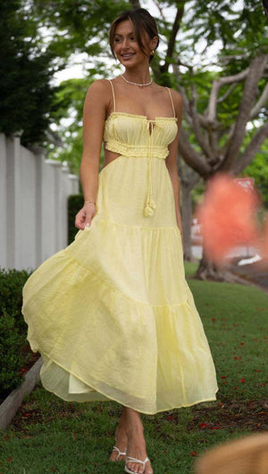 Female Hollow Backless Stitching Big Swing Dress – Elegant Sling Style Dress - MRC STOREDressMy StoreFemale Hollow Backless Stitching Big Swing Dress – Elegant Sling Style Dress - MRC STOREMRC STORECJLY202033507GTYellowL