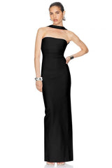 Halter Dress - Skinny Party Long Dress - MRC STOREDressMy StoreWomen’s Halter Dress - Skinny Party Long Dress My Store  58.64MRC STORECJLY241574212LOBlackL