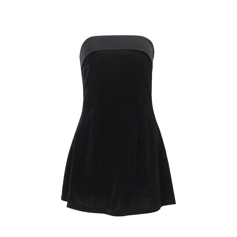 Ins Slim Tube Top Zipper Dress – A - Line Party Evening Dress for Women - MRC STOREDressMy StoreIns Slim Tube Top Zipper Dress – A - Line Party Evening Dress for Women - MRC STOREMRC STORECJLY192351103CXBlackL