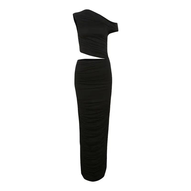 Low Waist Pleated Dress - MRC STOREDressMy StoreLow Waist Pleated Dress - MRC STOREMRC STORECJLY208988106FUGreenL