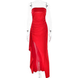 Black pleated long summer dress by My Store, flowing fabric, and elegant design perfect for warm weather occasions.