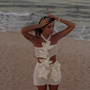 Women’s Beach Dress - Halter Cutout Vacation - MRC STOREDressMy StoreWomen’s Beach Dress - Halter Cutout Vacation My Store MRC STORECJLY245033407GTBlackL