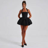Women’s Halter Puffy Dress – Lace - Up, High Waist - MRC STOREDressMy StoreWomen's Halter Lace Up Puffy Dress – High Waist Sleeveless Elegant Evening Dress - MRC STOREMRC STORECJLY227427203CXBlackL