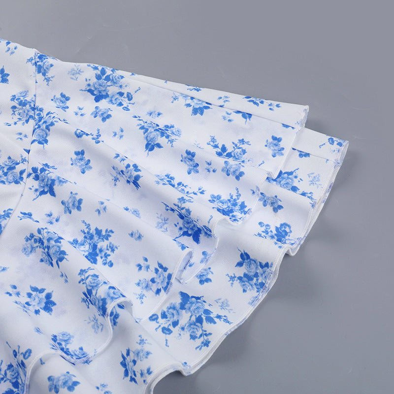 Fashionable Elegant Slim - fit Printed Tube Top A - Line Dress - High Waist - MRC STOREDressMy StoreFashionable Elegant Slim - fit Printed Tube Top A - Line Dress - High Waist My Store MRC STORECJLY232904906FUPinkL