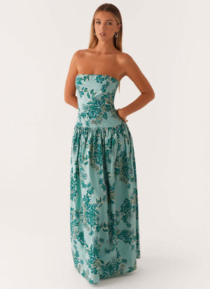 Women’s Tube Top Dress - Printed Long Style - MRC STOREDressMy StoreWomen’s Tube Top Dress - Printed Long Style My Store MRC STORECJLY244109302BYGreenL