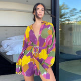 Women’s Shirt Dress - Printed V - Neck Long - MRC STOREDressMy StoreWomen’s Shirt Dress - Printed V - Neck Long My Store  26.33MRC STORECJLY134309403CXPicture colorL