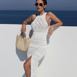 Beach Hollow Sleeveless Overalls – White Couple Suit - MRC STOREDressMy StoreBeach Hollow Sleeveless Overalls – Stylish White Acrylic Couple Suit for Swimming and Wading - MRC STOREMRC STORECJYD225724903CXWhiteL