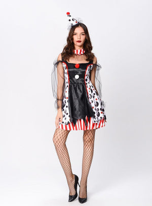 Twisted Clown Adult Halloween Costume for Women - Spandex Lycra Fabric - MRC STOREHalloweenMy StoreTwisted Clown Adult Halloween Costume for Women - Spandex Lycra Fabric - MRC STOREMRC STORECJJJJRHD01544-Skirt-LSkirtL