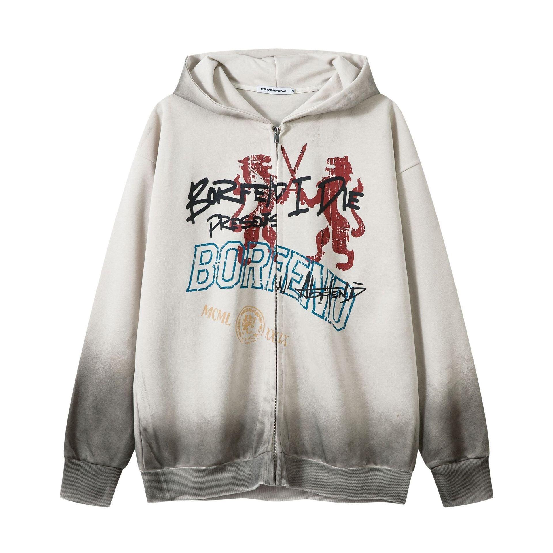 Retro Graffiti Zipper Hoodie – Trendy Fit - MRC STOREHoodieMy StoreAmerican Retro Graffiti Zipper Hoodie Cardigan – Trendy Comfort for Every Occasion - MRC STOREMRC STORECJWY217675208HSApricotL