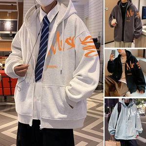 Letter Print Full Zip Hoodie – Hong Kong Style - MRC STOREHoodieMy StoreHong Kong Style Letter Printed Full Zip Hoodie – Cozy & Stylish Outerwear for Youth - MRC STOREMRC STORECJWY219286922VEMatcha Green Regular2XL