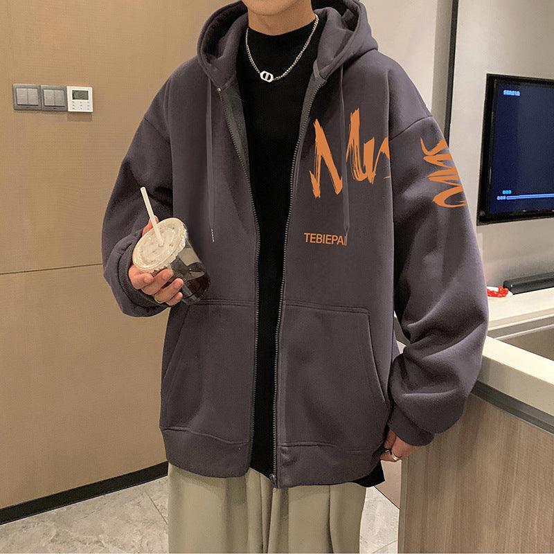 Letter Print Full Zip Hoodie – Hong Kong Style - MRC STOREHoodieMy StoreHong Kong Style Letter Printed Full Zip Hoodie – Cozy & Stylish Outerwear for Youth - MRC STOREMRC STORECJWY219286916PKNavy Blue Regular2XL