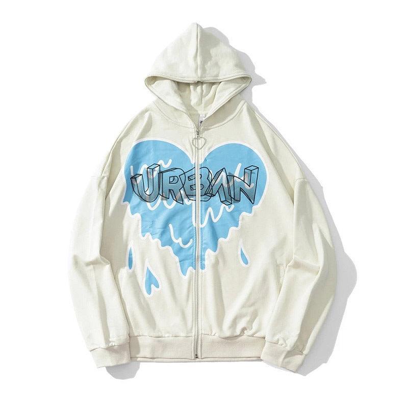 Heart Fleece Corduroy Hoodie – Unisex Zipper - MRC STOREHoodieMy StoreHeart - Shaped Fleece Hoodie Corduroy Zipper Hoodie - Unisex Pullover in Black & White - MRC STOREMRC STORECJWY197525912LOHEI3XL