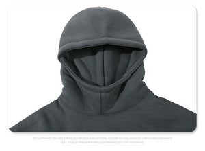 Contrast Velvet Hooded Sweatshirt – Padded - MRC STOREHoodieMy StoreStitching Contrast Color Velvet Padded Hooded Sweatshirt - Pullover in Black & Purple - MRC STOREMRC STORECJWY197627605EVPurpleL