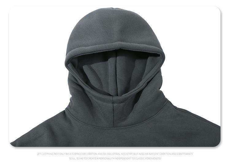 Contrast Velvet Hooded Sweatshirt – Padded - MRC STOREHoodieMy StoreStitching Contrast Color Velvet Padded Hooded Sweatshirt - Pullover in Black & Purple - MRC STOREMRC STORECJWY197627605EVPurpleL