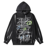 Fashion Letter Printed Graffiti Streetwear Hoodie with Bold Typography - MRC STOREHoodieMy StoreFashion Letter Printed Graffiti Streetwear Hoodie with Bold Typography - MRC STOREMRC STORECJWY209623103CXBlackL