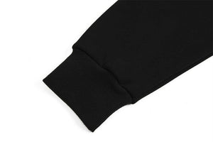 Men's European and American Style Hot Drilling Letter Loose Sweatshirt - Hooded Cotton Blend with Wool Liner - MRC STOREHoodieMy StoreMen's European and American Style Hot Drilling Letter Loose Sweatshirt - Hooded Cotton Blend with Wool Liner - MRC STOREMRC STORECJWY195827206FUBlackL