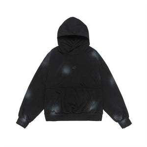 Splash Ink Hooded Pullover – Loose Sweater - MRC STOREHoodieMy StoreSplash - Ink Spray Paint Loose Hooded Pullover Sweater - Street Fashion for Youth in Pink, White, & Black - MRC STOREMRC STORECJWY210729511KPBlackL