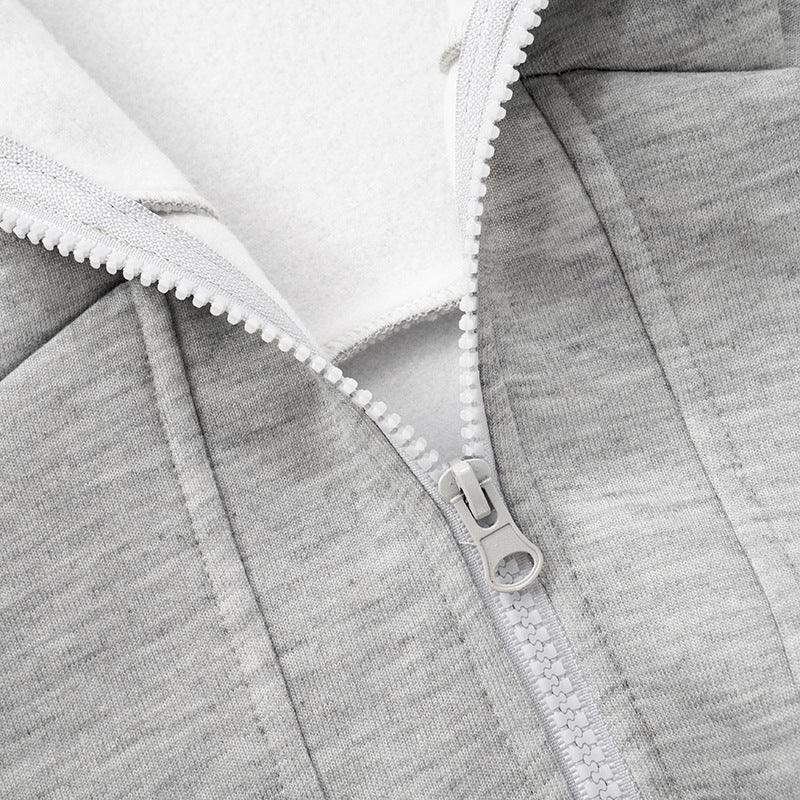 Long Sleeve Zipper Hooded Cardigan - Ultra Short Casual Top - MRC STOREHoodieMy StoreLong Sleeve Zipper Hooded Cardigan - Ultra Short Casual Top - MRC STOREMRC STORECJMY222321706FUWhiteL