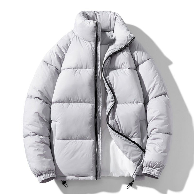 Men’s Winter Jacket - Solid Stand Collar - MRC STOREJacketsMy StoreMen’s Winter Jacket - Solid Stand Collar My Store MRC STORECJPK235334712LO9687 Black2XL