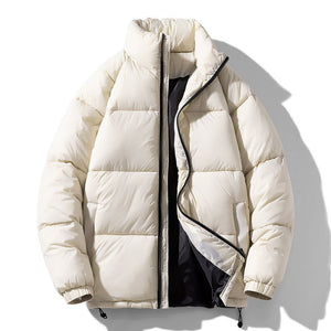Men’s Winter Jacket - Solid Stand Collar - MRC STOREJacketsMy StoreMen’s Winter Jacket - Solid Stand Collar My Store MRC STORECJPK235334712LO9687 Black2XL