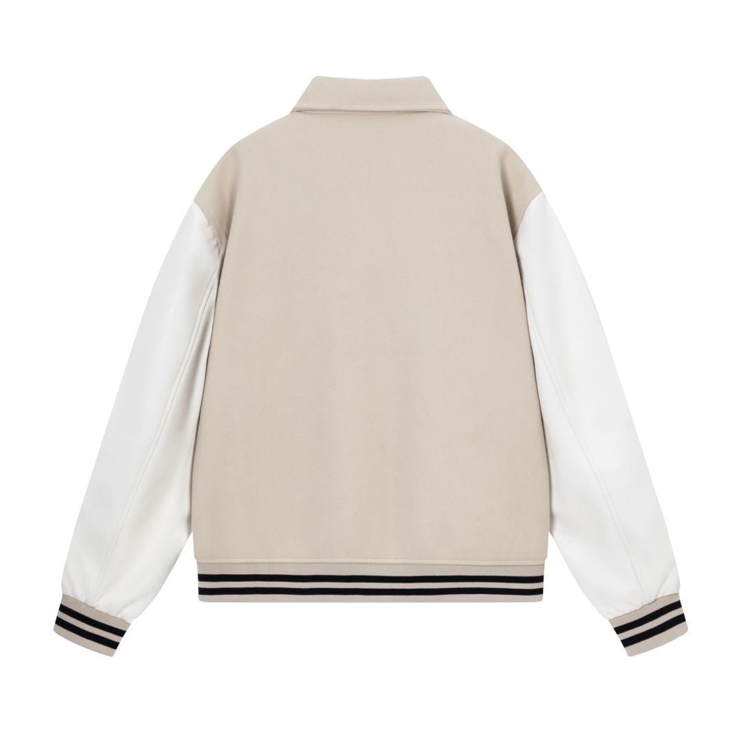 Men’s Woolen Jacket - Bone Embroidered Style - MRC STOREJacketsMy StoreMen’s Woolen Jacket - Bone Embroidered Style My Store MRC STORECJXZ240022007GTBrownL