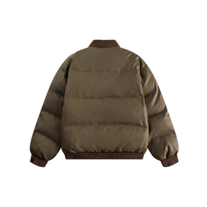 Unisex PU Stitching Cotton - Padded Jacket - MRC STOREJacketsMy StoreUnisex PU Stitching Cotton - Padded Jacket My Store MRC STORECJPK249059906FUArmy GreenL