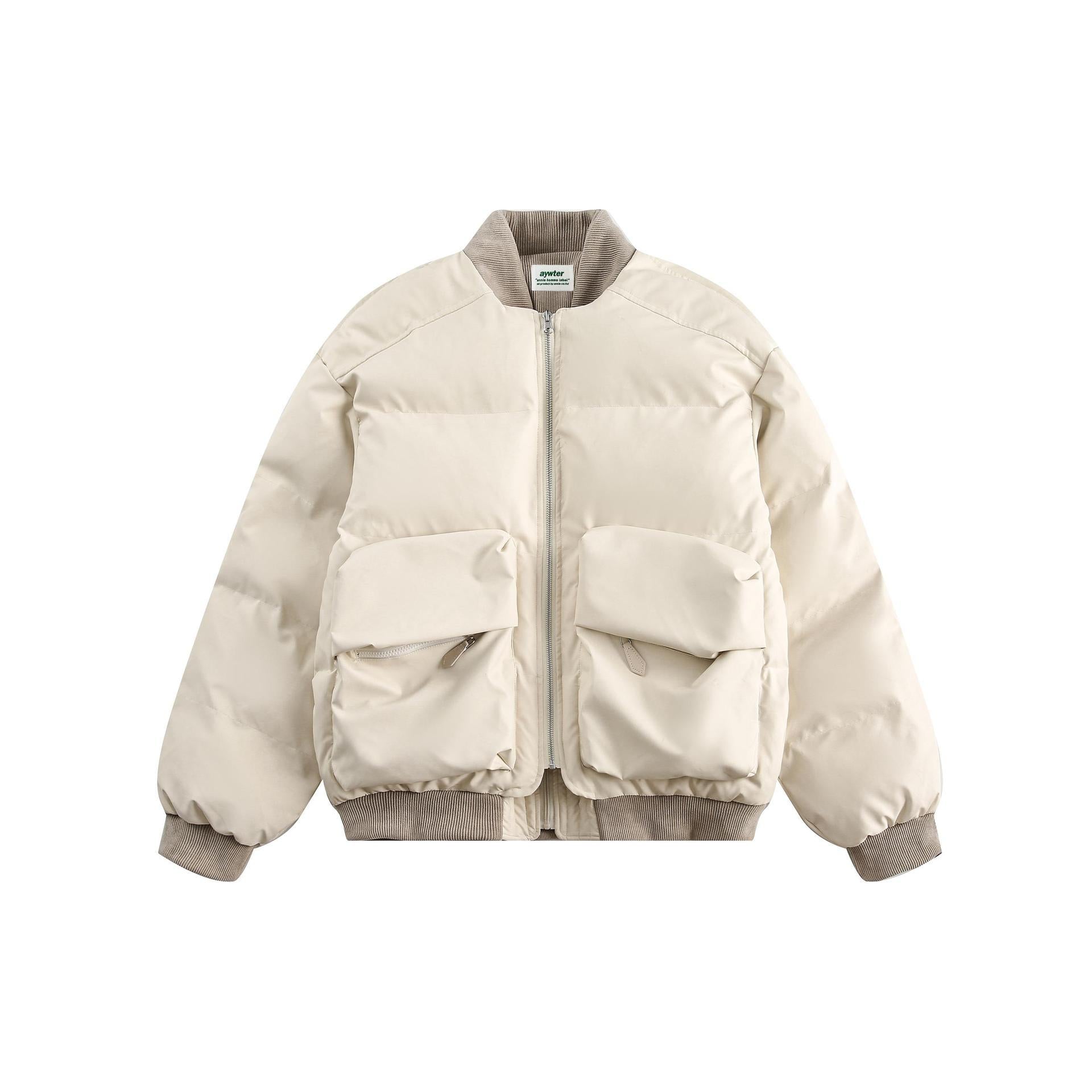 Unisex PU Stitching Cotton - Padded Jacket - MRC STOREJacketsMy StoreUnisex PU Stitching Cotton - Padded Jacket My Store  90.00MRC STORECJPK249059902BYBeigeL
