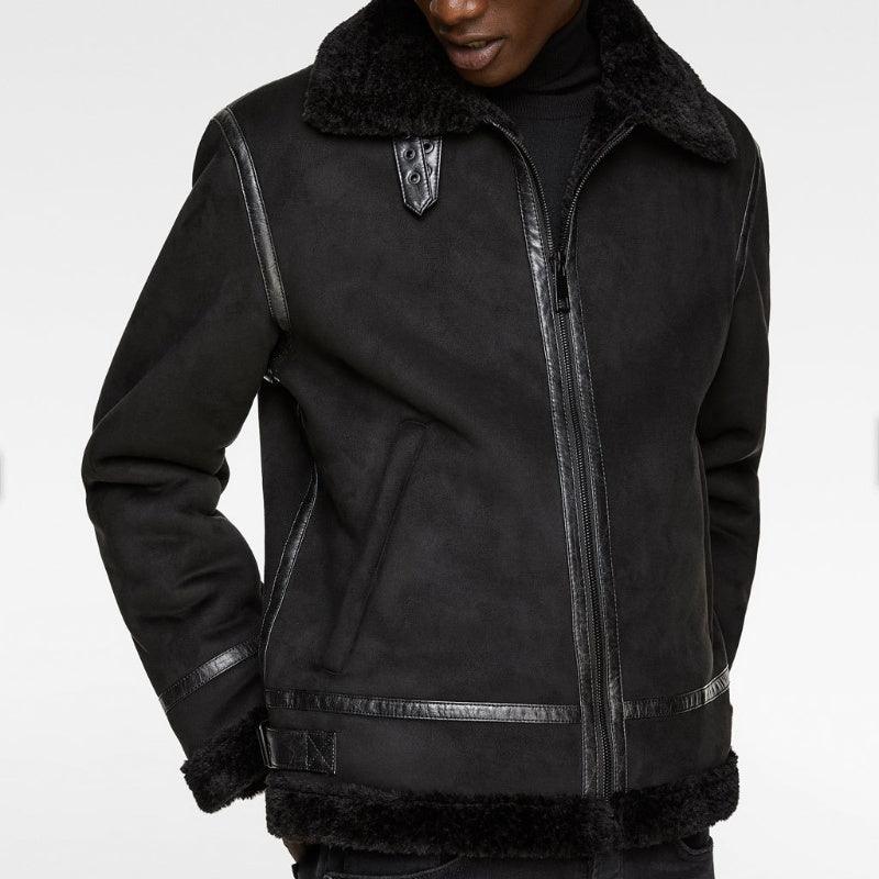 Suede Lapel Jacket – Soft Winter Coat with Casual Elegance in Solid Colors - MRC STOREJacketsMy StoreSuede Lapel Jacket – Soft Winter Coat with Casual Elegance in Solid Colors - MRC STOREMRC STORECJXZ201375507GTBeigeL