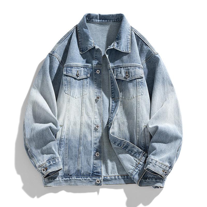Men's Retro Loose Denim Jacket – Trendy Acetate Fiber Jacket for Casual Wear - MRC STOREJacketsMy StoreMen's Retro Loose Denim Jacket – Trendy Acetate Fiber Jacket for Casual Wear - MRC STOREMRC STORECJXZ228150705EVBlack2XL