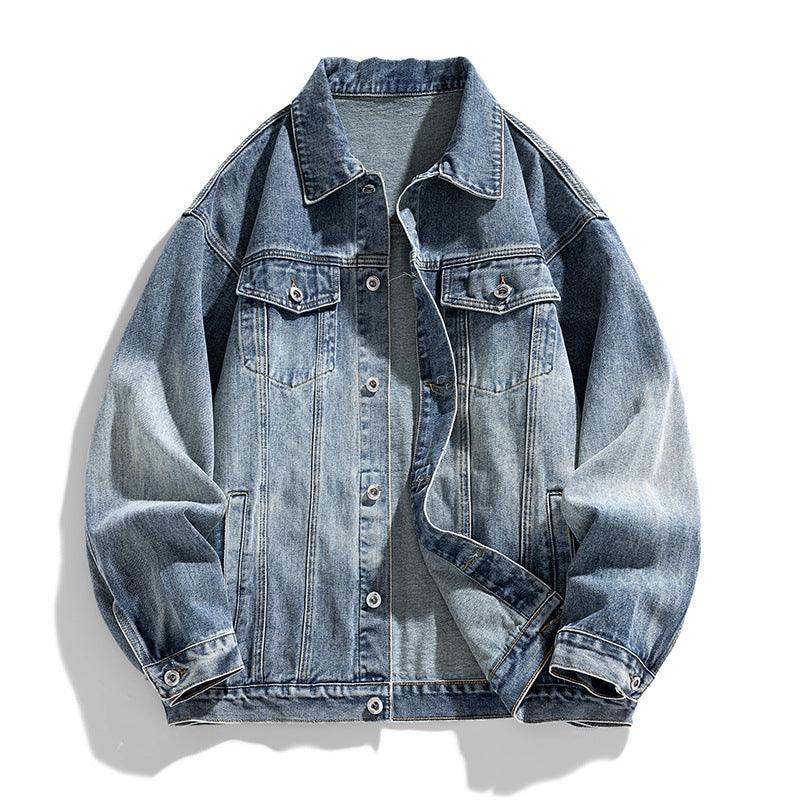 Men's Retro Loose Denim Jacket – Trendy Acetate Fiber Jacket for Casual Wear - MRC STOREJacketsMy StoreMen's Retro Loose Denim Jacket – Trendy Acetate Fiber Jacket for Casual Wear - MRC STOREMRC STORECJXZ228150705EVBlack2XL