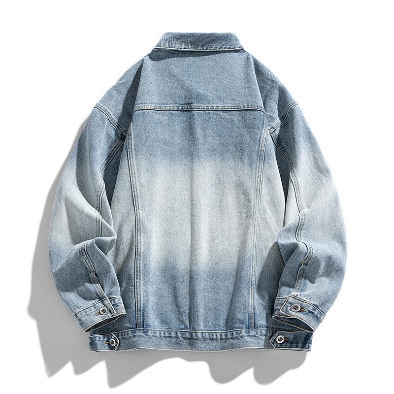 Men's Retro Loose Denim Jacket – Trendy Acetate Fiber Jacket for Casual Wear - MRC STOREJacketsMy StoreMen's Retro Loose Denim Jacket – Trendy Acetate Fiber Jacket for Casual Wear - MRC STOREMRC STORECJXZ228150705EVBlack2XL