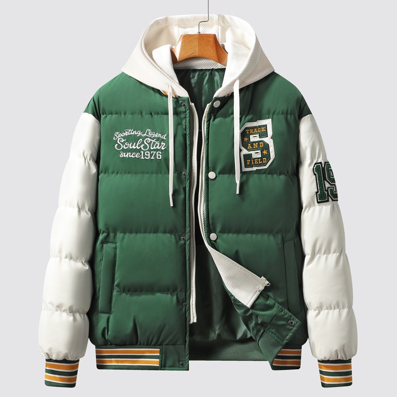 Men’s Thermal Coat - Korean Slim Green - MRC STOREJacketsMy StoreMen’s Thermal Coat - Korean Slim GreenMRC STORECJPK228825808HSGreen2XL