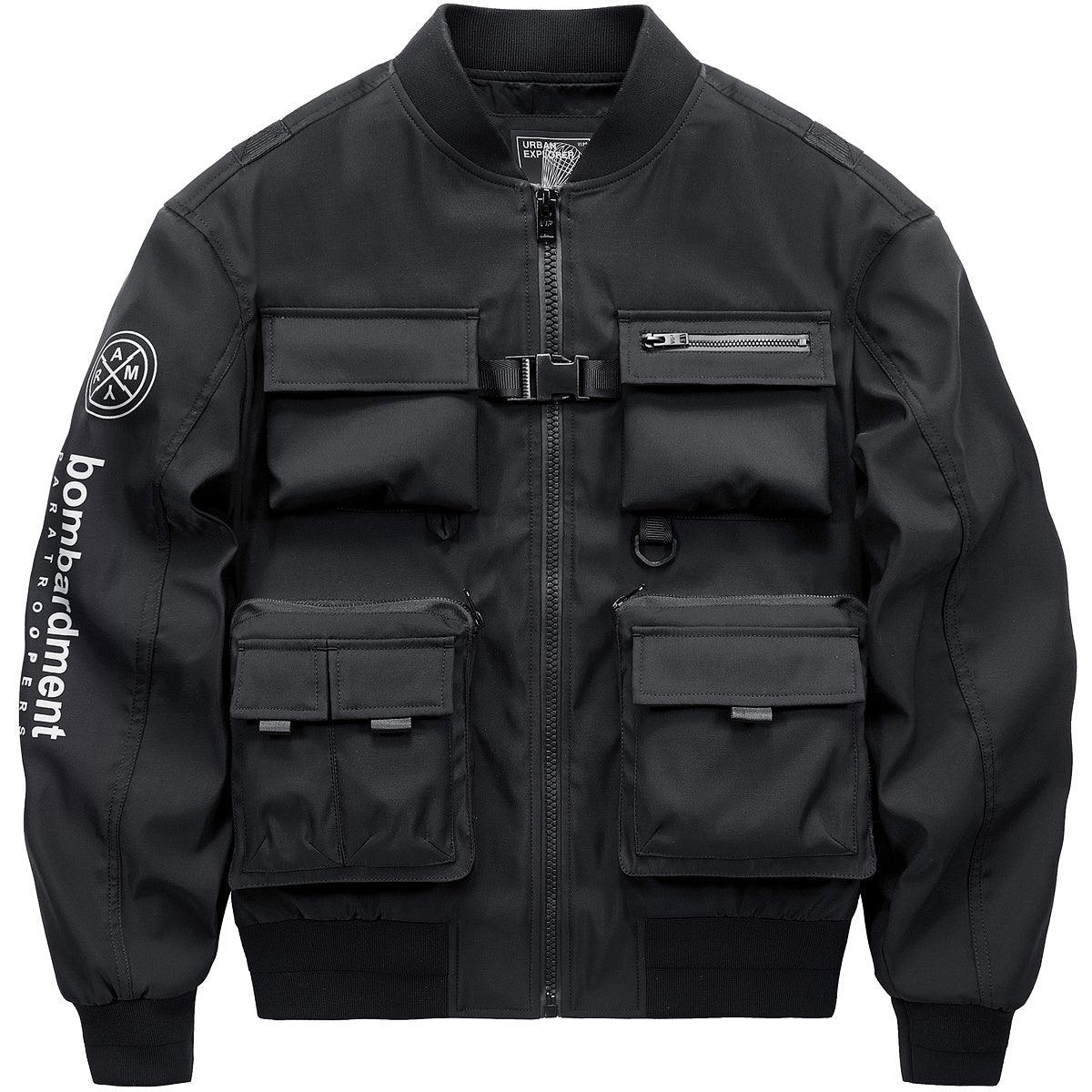 Spring Pilot Jacket – Men's Korean - Style Polyester Jacket - MRC STOREJacketsMy StoreSpring Pilot Jacket – Men's Korean - Style Polyester Jacket - MRC STOREMRC STORECJPK169033504DWBlack2XL