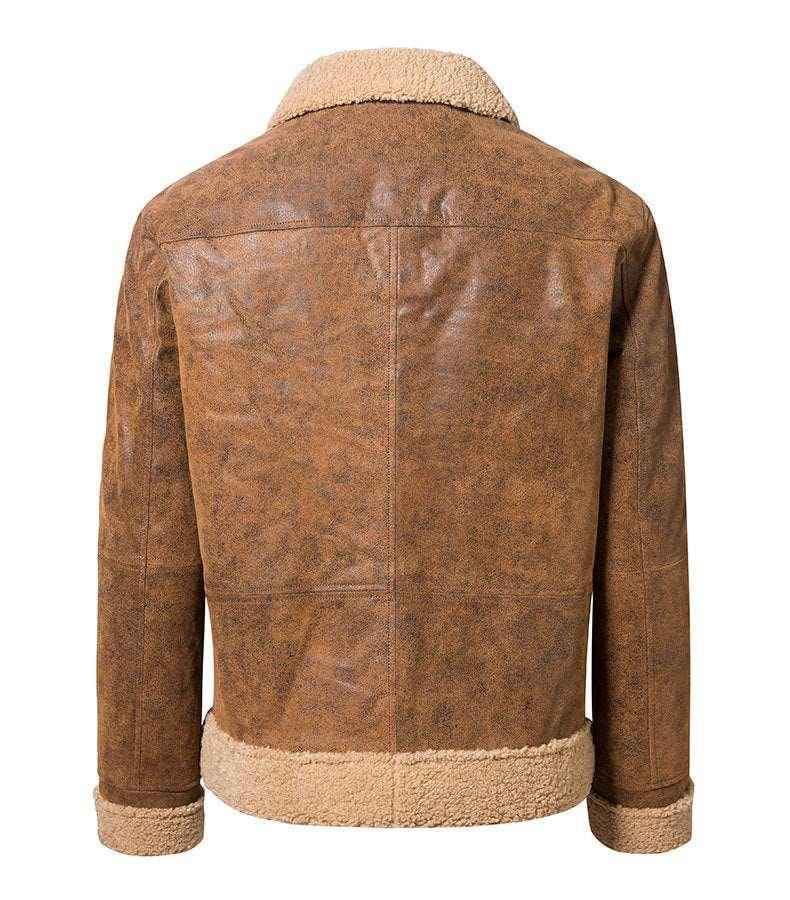 Vintage Casual American Leather Jacket - MRC STOREJacketsMy StoreVintage Casual American Leather JacketMRC STORECJPK177365106FUBrown2XL