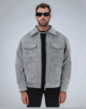 Men’s Fur Zipper Big Pocket Jacket Coat – Warm Winter Streetwear - MRC STOREJacketsMy StoreMen’s Fur Zipper Big Pocket Jacket Coat – Warm Winter Streetwear My Store  72.00MRC STORECJXZ245631603CXGrayL