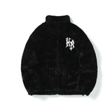 Stars Heart Embroidered Plush Coat Cotton Padded – Cozy Winter Essential - MRC STOREJacketsMy StoreStars Heart Embroidered Plush Coat Cotton Padded – Cozy Winter Essential - MRC STOREMRC STORECJYH222257503CXBlackL