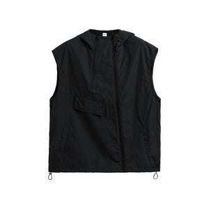 Unisex Hooded Vest - Zipper Japanese Street Coat - MRC STOREJacketsMy StoreUnisex Hooded Vest - Zipper Japanese Street Coat My Store  33.16MRC STORECJYD235855307GTDark GrayL
