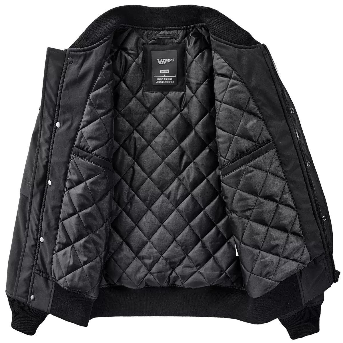 Men's Functional Embroidered Flight Jacket – Stylish Loose Fit Jacket - MRC STOREJacketsMy StoreMen's Functional Embroidered Flight Jacket – Stylish Loose Fit Jacket - MRC STOREMRC STORECJXZ160821510JQBlackThin