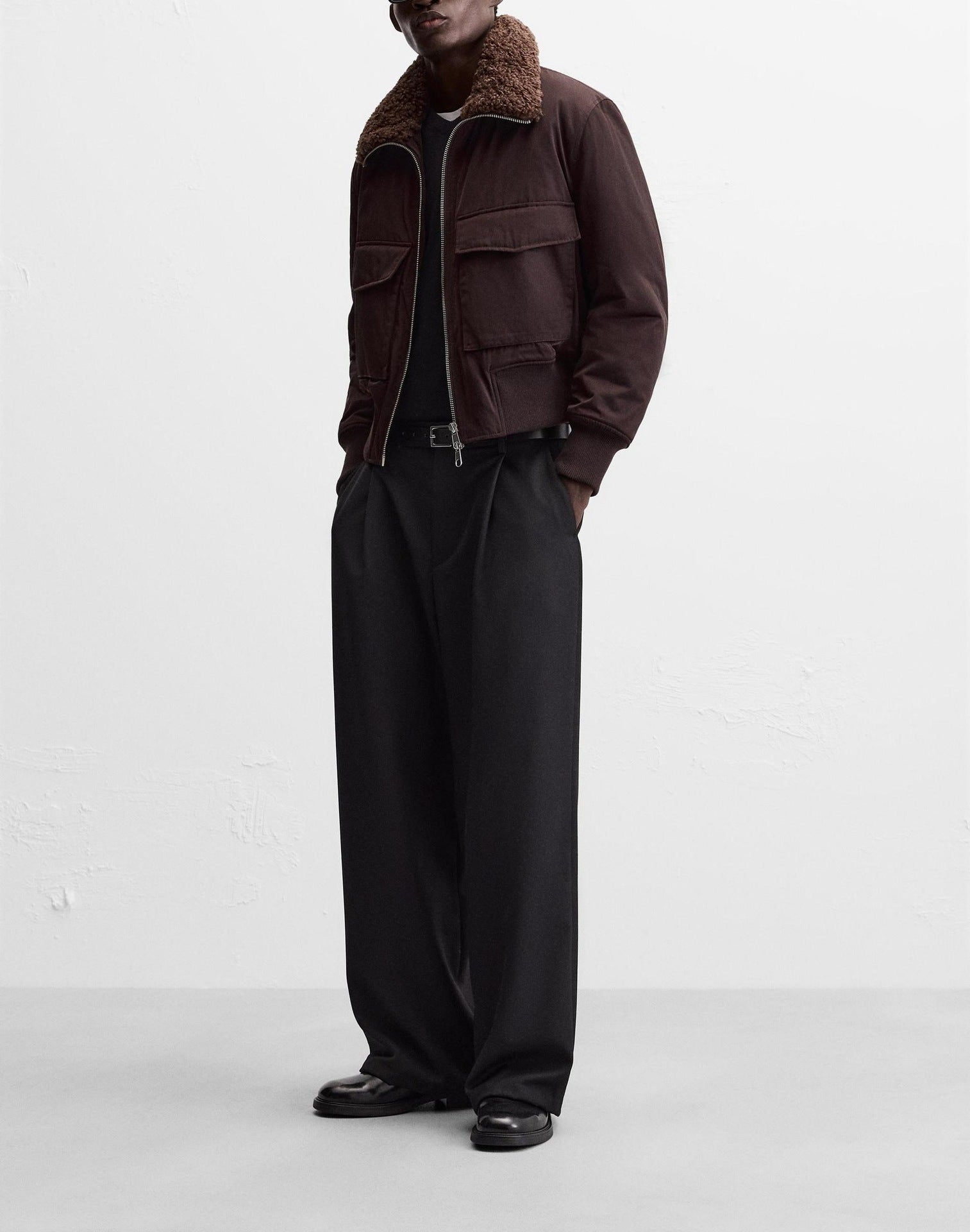 Men's Stand - Up Collar Cotton - Padded Coat – Dark Purple Winter Jacket - MRC STOREJacketsMy StoreMen's Stand - Up Collar Cotton - Padded Coat – Dark Purple Winter JacketMRC STORECJXZ227075603CXDark PurpleL