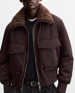Men's Stand - Up Collar Cotton - Padded Coat – Dark Purple Winter Jacket - MRC STOREJacketsMy StoreMen's Stand - Up Collar Cotton - Padded Coat – Dark Purple Winter JacketMRC STORECJXZ227075603CXDark PurpleL