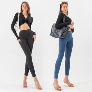 High Waist Stretch Denim Jeans – Women’s - MRC STOREjeansMy StoreHigh Waist Stretch Denim Jeans for Women – Perfect for Yoga, Fitness, and Casual Wear - MRC STOREMRC STORECJYD227519604DWBlackL