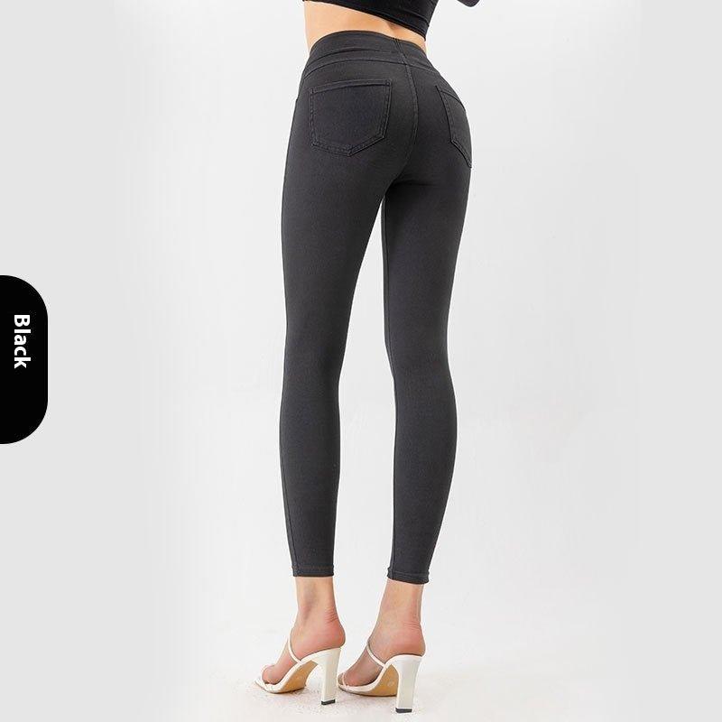 High Waist Stretch Denim Jeans – Women’s - MRC STOREjeansMy StoreHigh Waist Stretch Denim Jeans for Women – Perfect for Yoga, Fitness, and Casual Wear - MRC STOREMRC STORECJYD227519604DWBlackL
