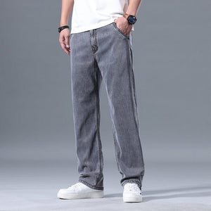 Men’s Lyocell Jeans - Loose Straight Casual - MRC STOREjeansMy StoreMen’s Lyocell Jeans - Loose Straight Casual My Store MRC STORECJXX240233812LOBlue And Gray28