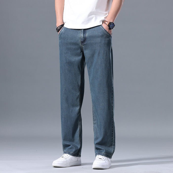 Men’s Lyocell Jeans - Loose Straight Casual - MRC STOREjeansMy StoreMen’s Lyocell Jeans - Loose Straight Casual My Store  40.63MRC STORECJXX240233834HSRetro Blue28